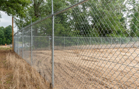 Galvanized Chain Link Fencing - In-Line Fence - 01
