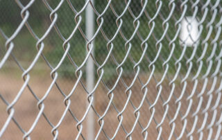 Galvanized Chain Link Fencing - In-Line Fence